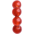 Red Agate Rondelle